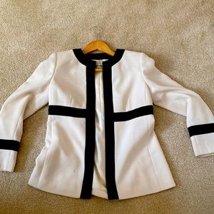 Jones studio, colorblocking, blazer, size 4P